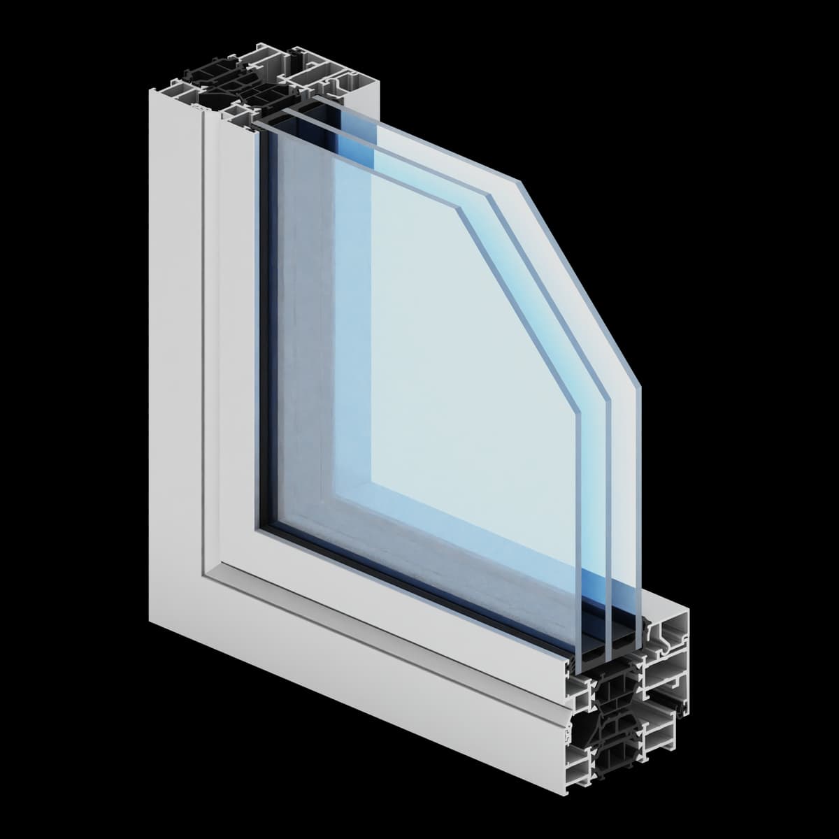 Max Light MODERN — tehnički render sistema