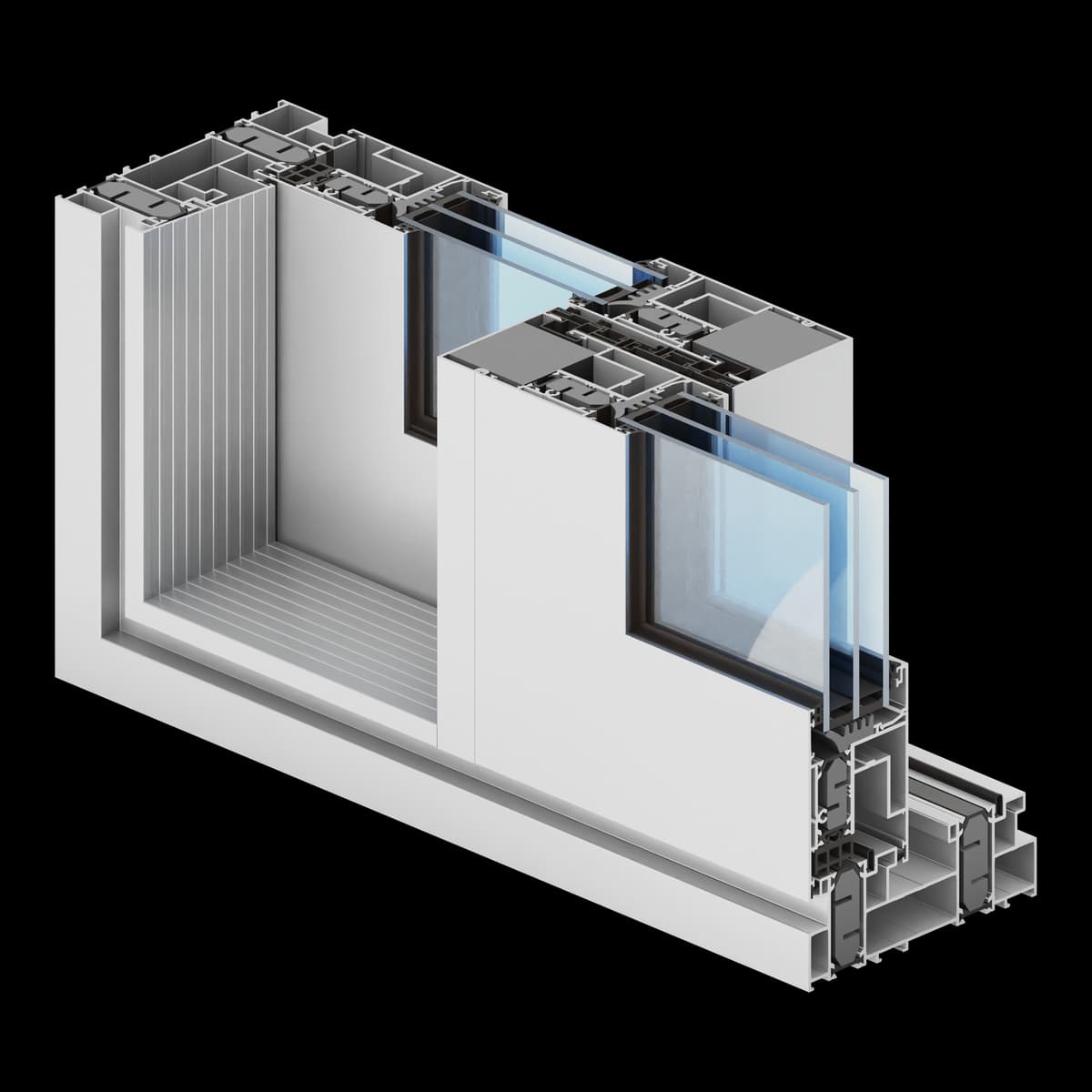 Ultraglide — tehnički render sistema