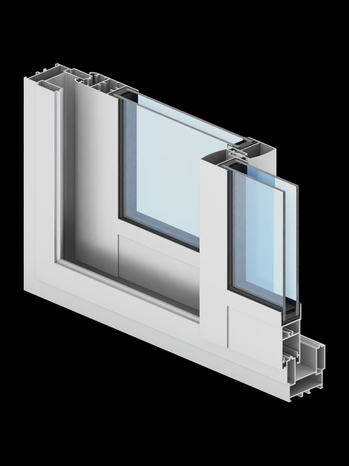 Slide Cold: technischer Profilquerschnitt