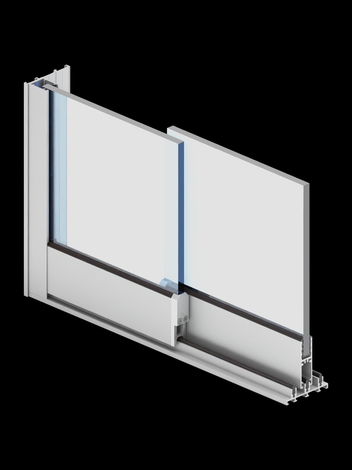 Slide Glass presek profila