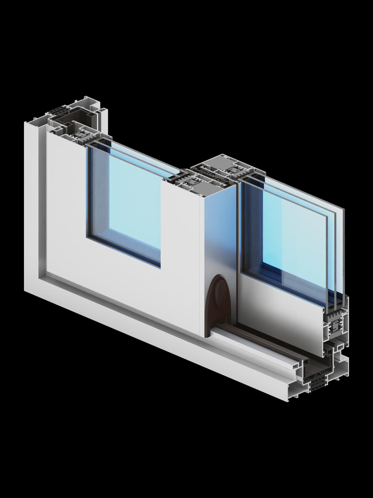 Visoglide Plus: technischer Profilquerschnitt