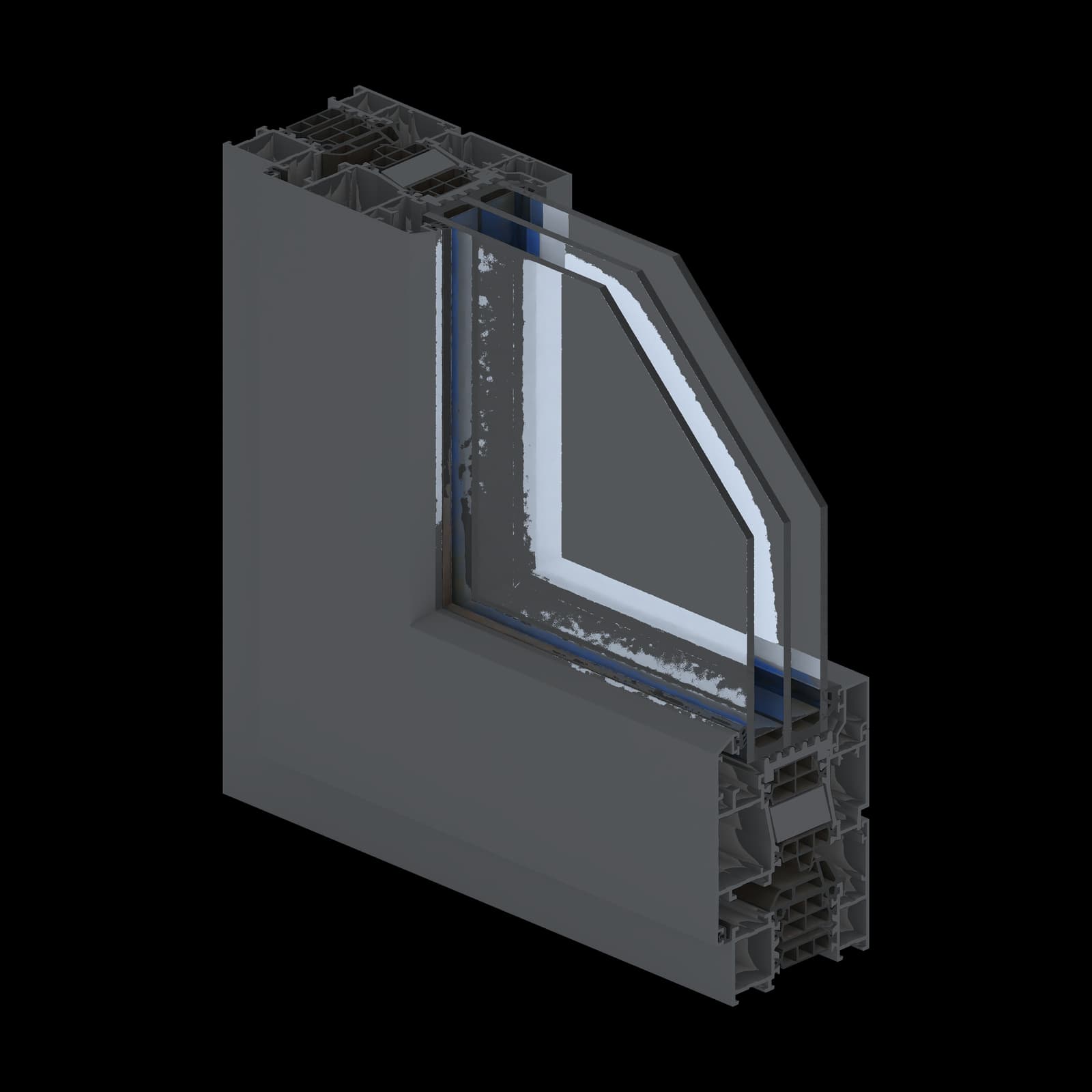 Superial OUT: technischer Profilquerschnitt