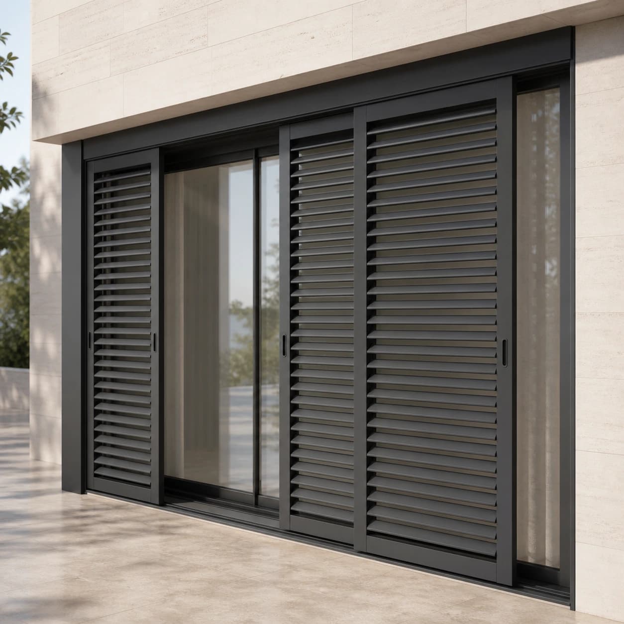 Sliding Shutters: Systemdarstellung der vorgesehenen Anwendung