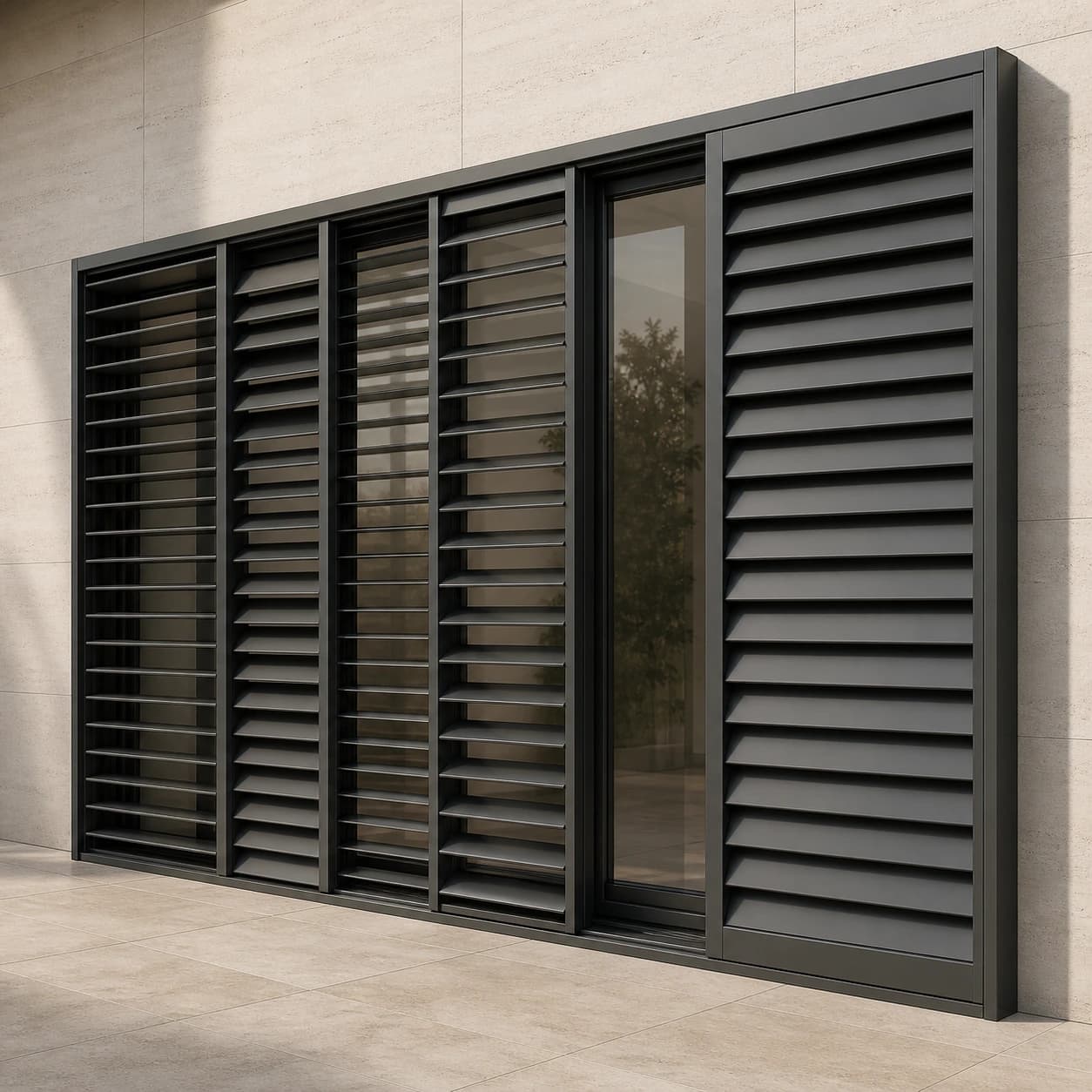 Aluminium-Sonnenschutz für Fassaden: Übersicht der LUMORA Systeme