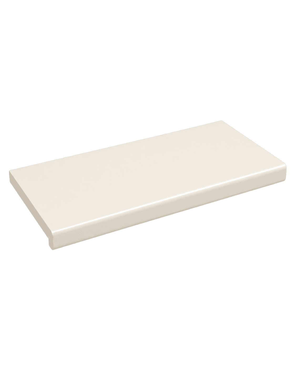 Nastopna ploskev LUMORA v barvi RAL 1013, Biserno bela