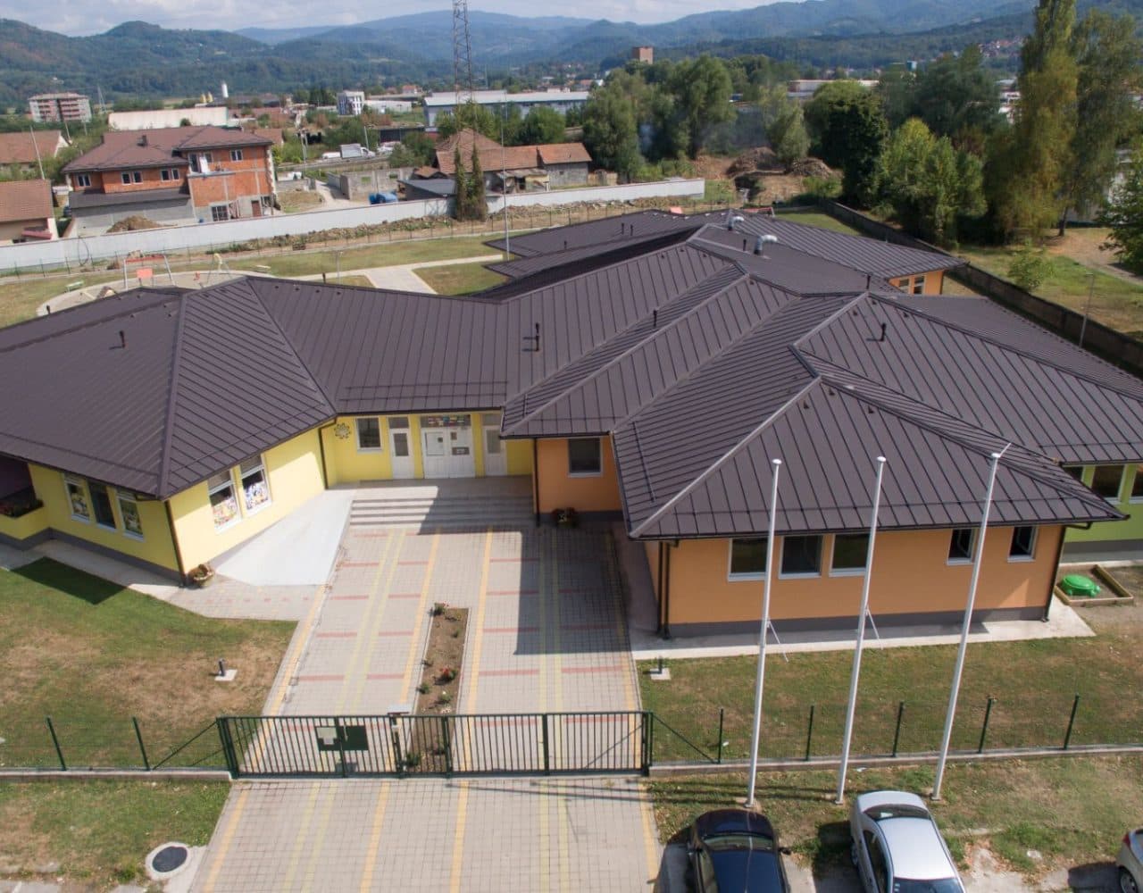 SAVOX montažni objekat — dečji vrtić Zvornik