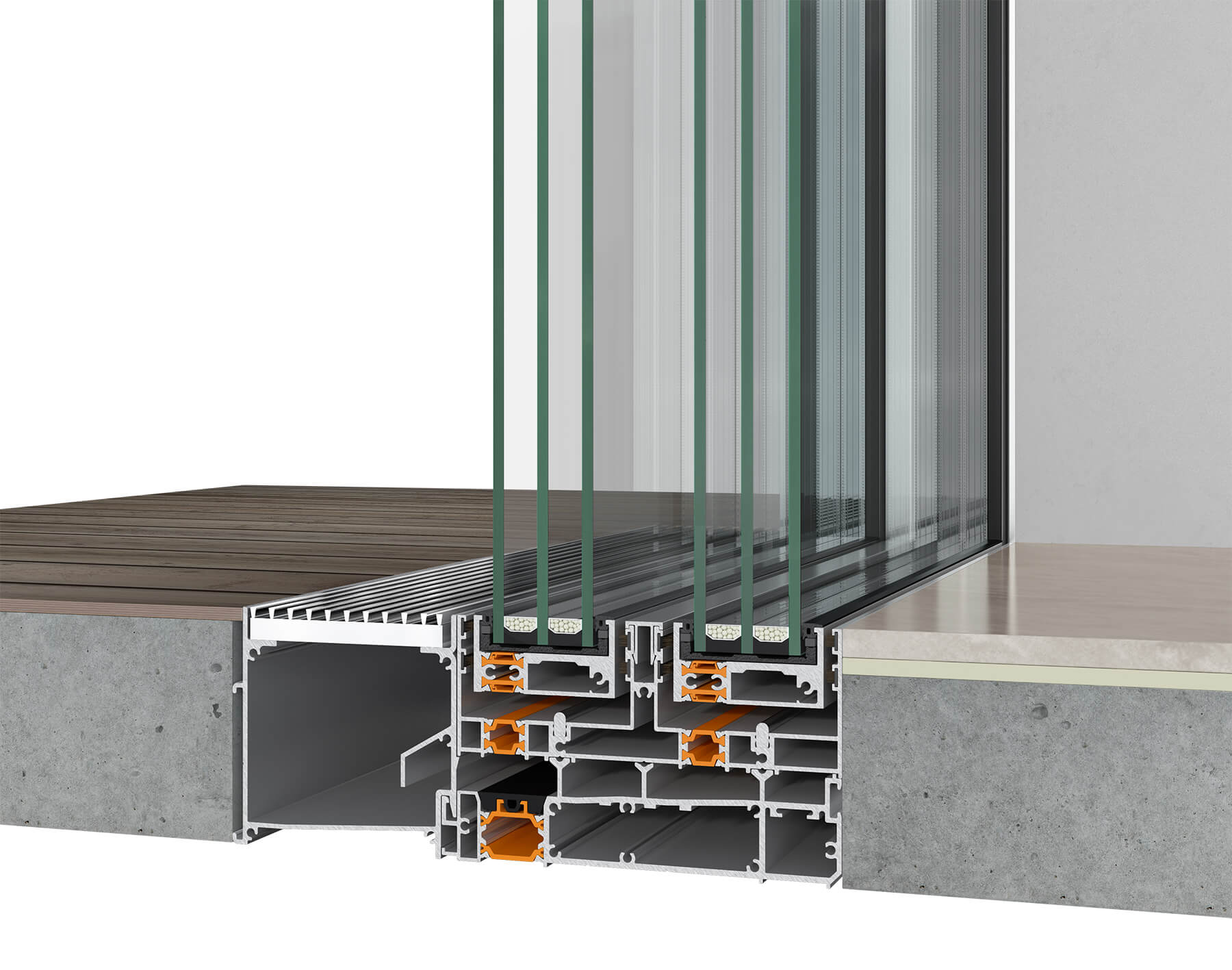 S650 PHOS · Offizieller ALUMIL-Profilschnitt · ALUMIL