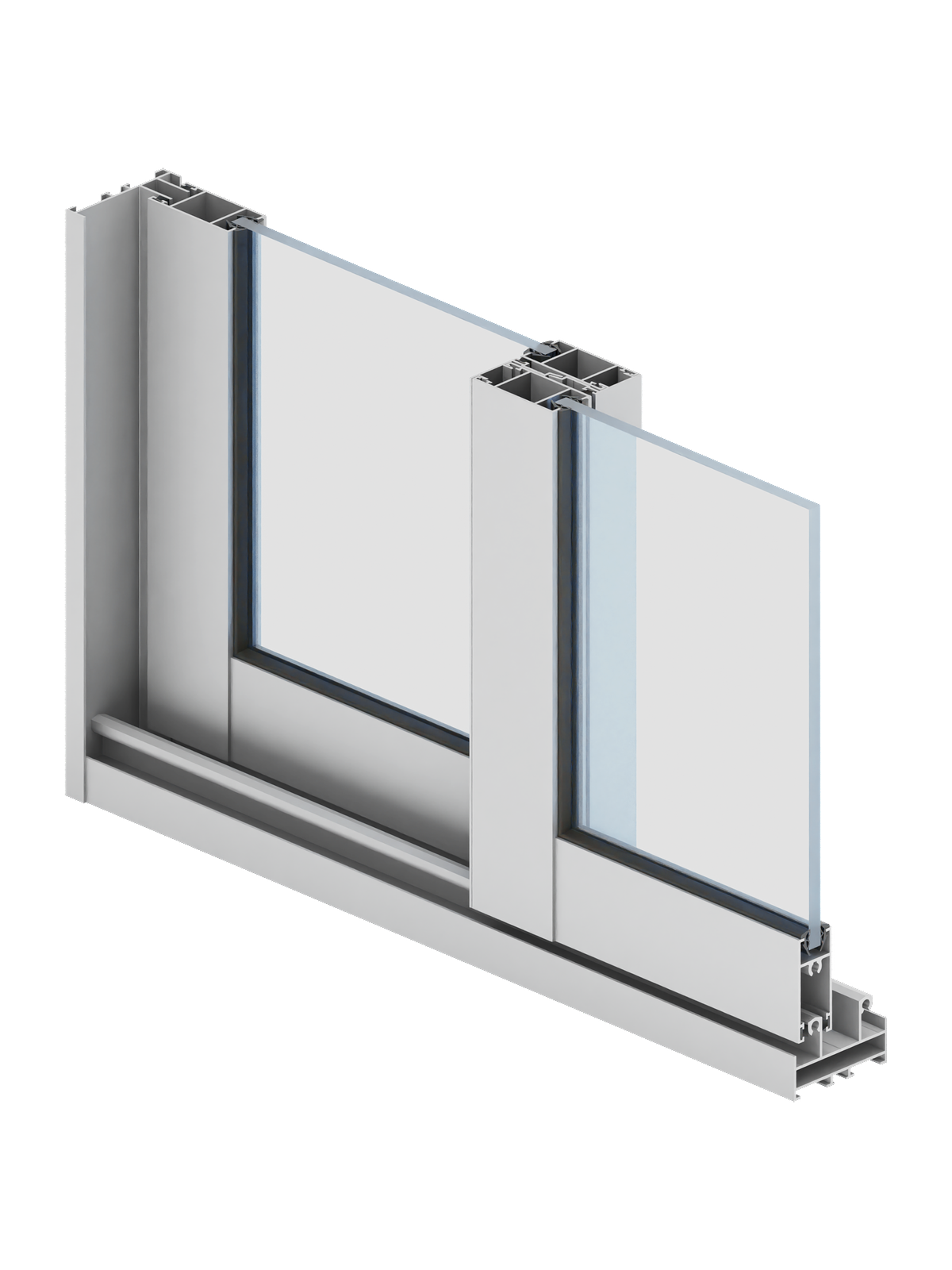 Ecoslide: technischer Profilquerschnitt