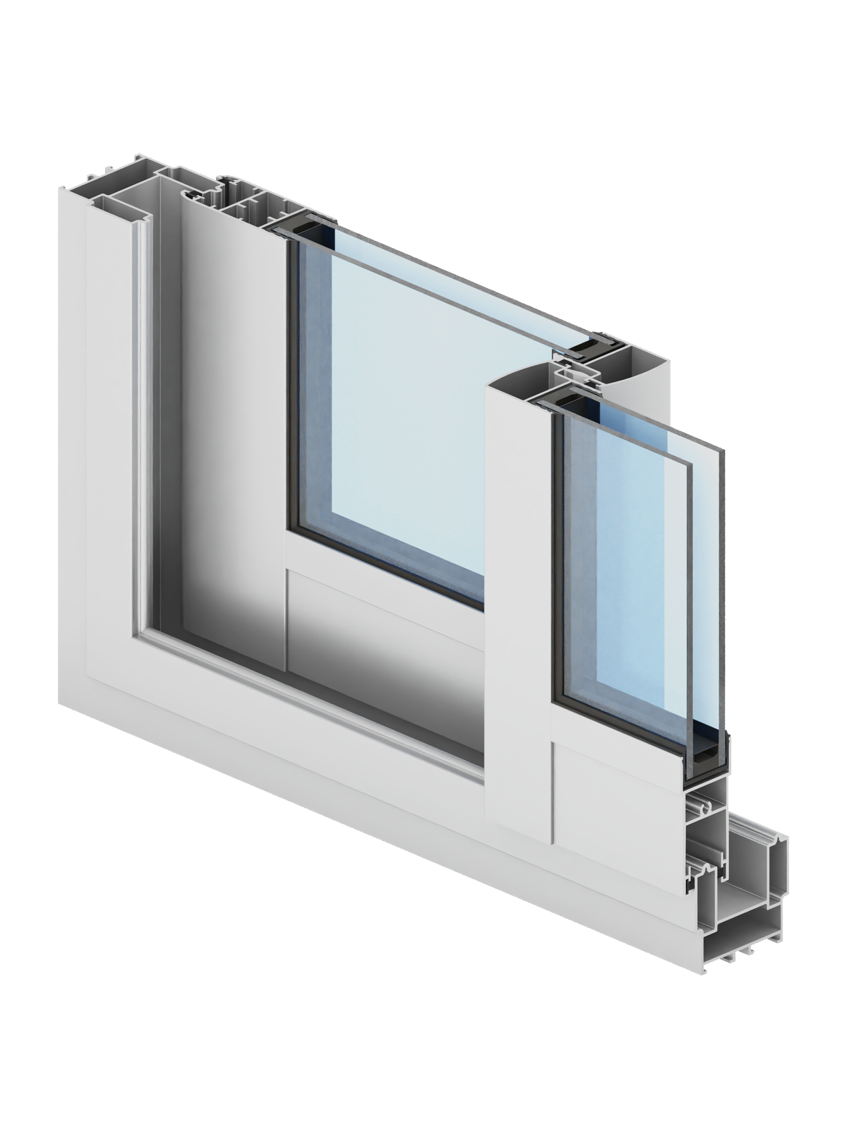 Slide Cold: technischer Profilquerschnitt