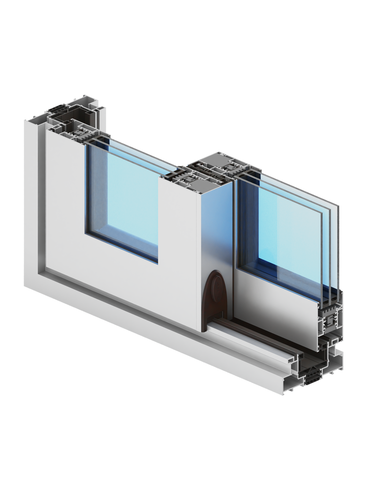 Visoglide Plus: technischer Profilquerschnitt